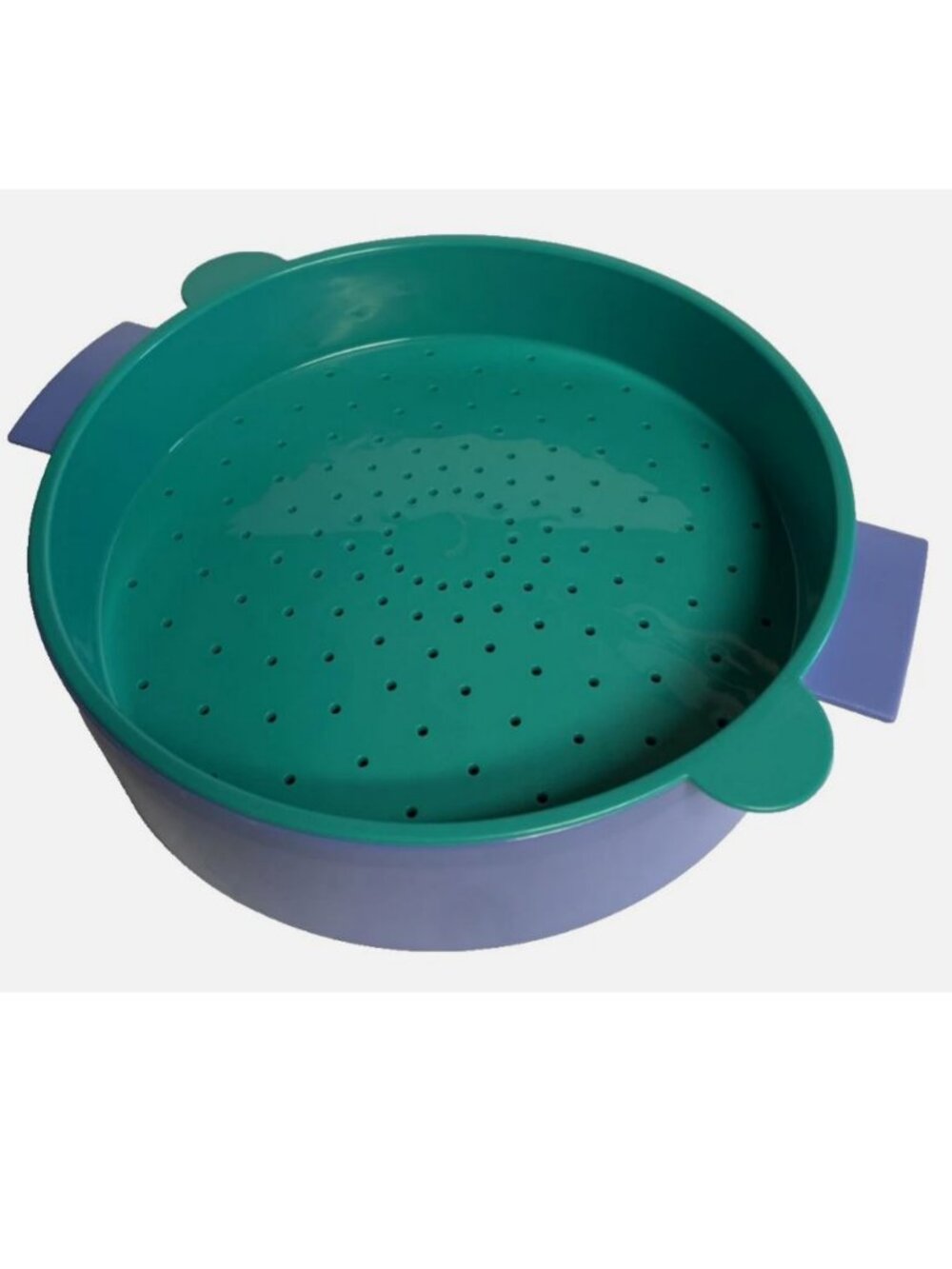 Tupperware Microwave Steamer Dish Strainer Rice Veggie (No LID)